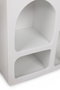 Hanah Home Consola Blanca Liva 120 - Mueble de Entrada o Salón Moderno, 120x74x37 cm